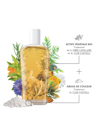 Shampoing Biphase pour traiter le cuir chevelu et la fibre capillaire