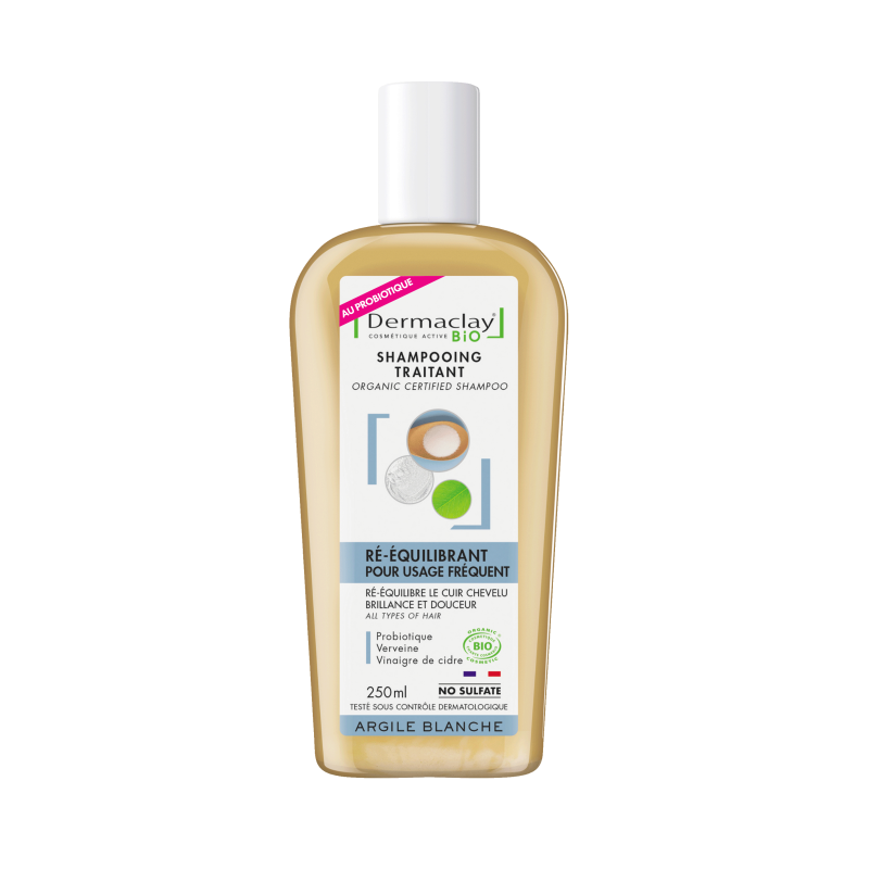 Shampoing traitant au probiotique