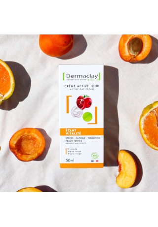Crème Eclat Vitalité à la Grenade et Vigne Rouge