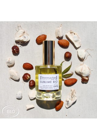 Huile sèche à base de 7 huiles végétales actives Bio et équitables