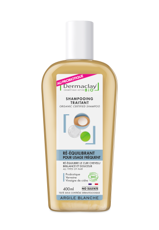 Shampoing traitant au probiotique