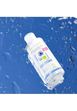 Démaquillant yeux bio a l'eau florale de bleuet, camomille et bisabolol végétal