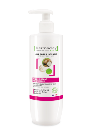 Lait pour le corps nourrissant bio Dermaclay