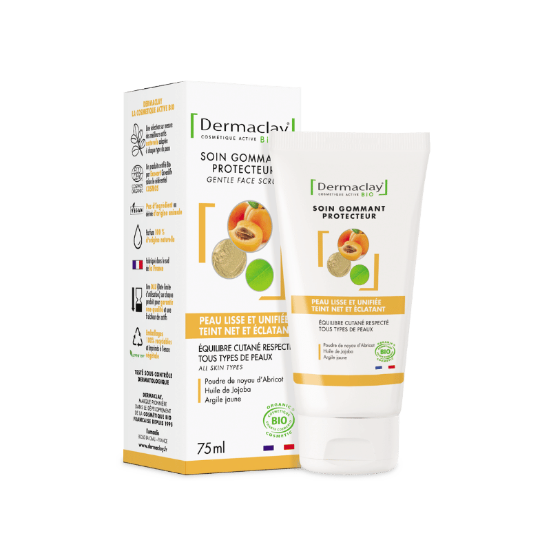 Gommage pour le visage bio Dermaclay