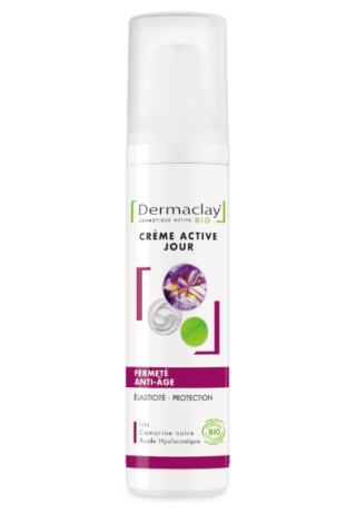 Tube de crème pour le visage anti-age bio Dermaclay