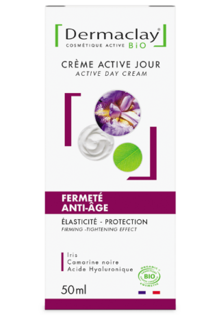 crème visage anti age fermeté bio Dermaclay