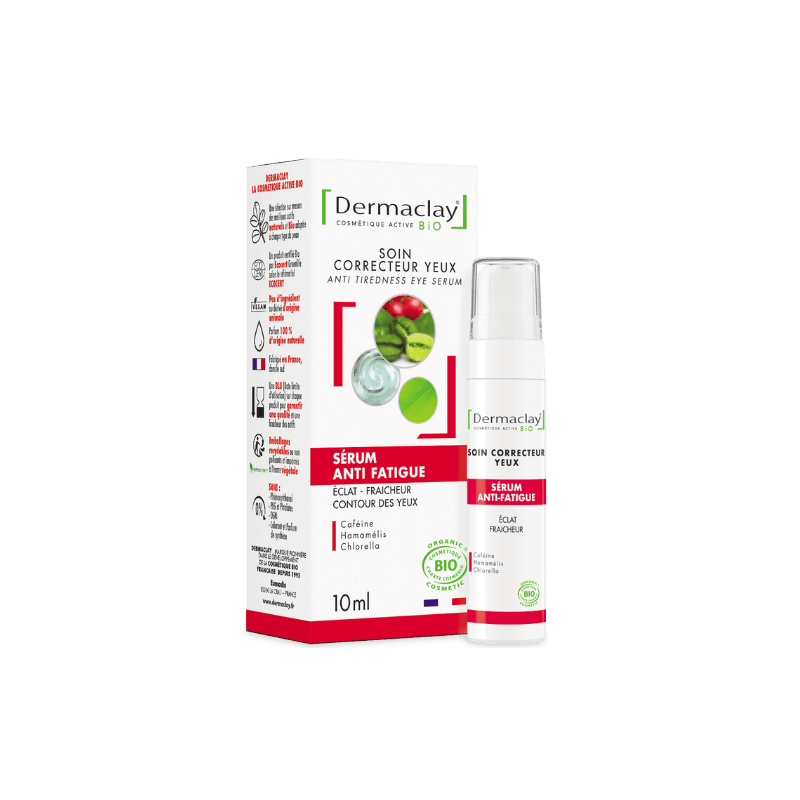 Sérum correcteur pour les yeux bio Dermaclay