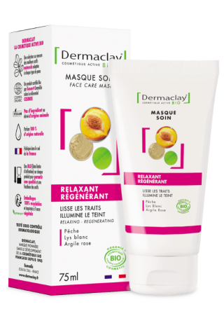 Masque pour le visage bio Dermaclay