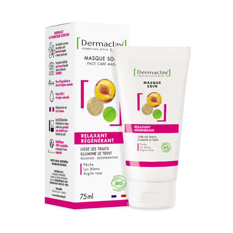 Masque pour le visage bio Dermaclay