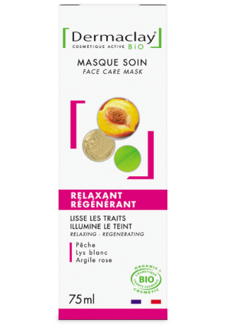 Masque pour le visage Relaxant bio Dermaclay