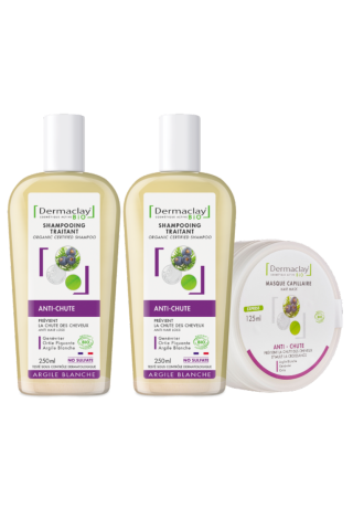 Pack routine anti chute dermaclay