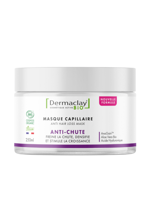 Masque capillaire anti chute bio dermaclay