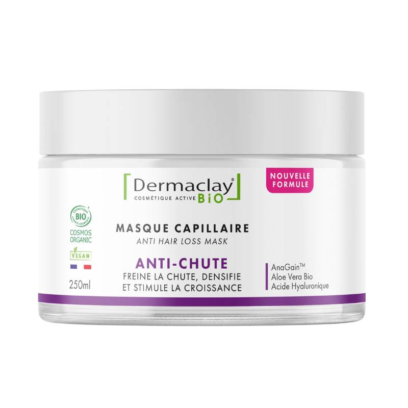 Masque capillaire anti chute bio dermaclay