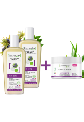 Pack anti chute dermaclay