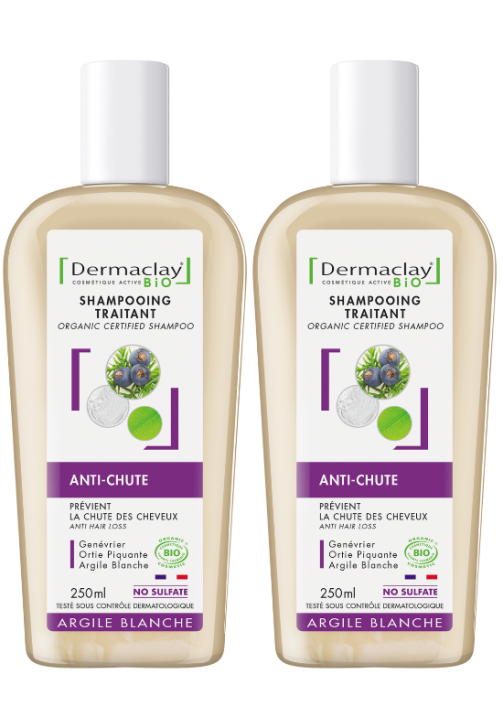 Pack DUO shampoing anti-chute dermaclay Pack DUO shampoing anti-chute dermaclay