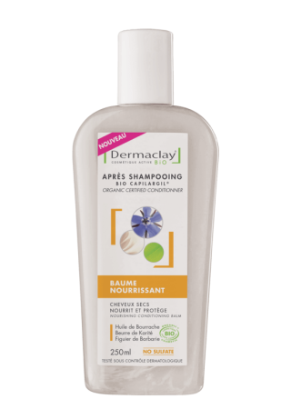 Baume nourrissant pour cheveux bio Dermaclay