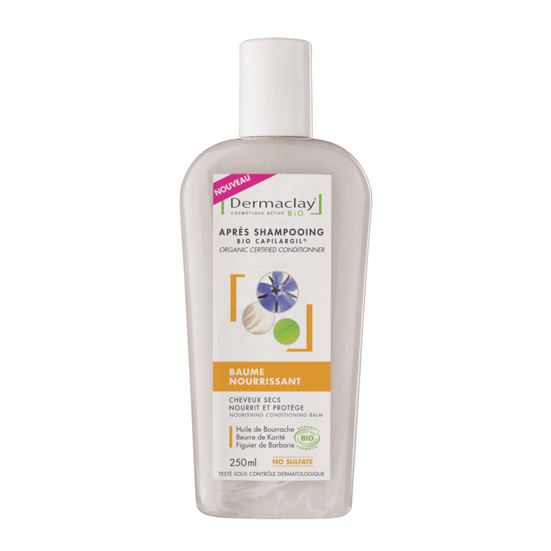 Baume nourrissant pour cheveux bio Dermaclay