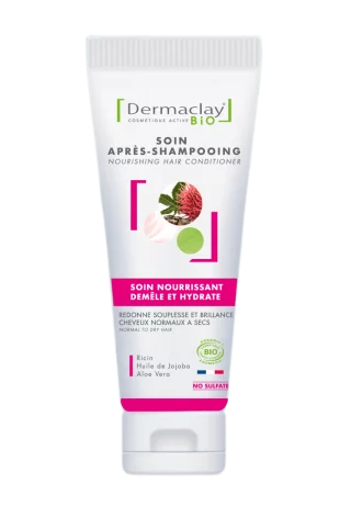 Soin après-shampoing nourrissant bio Dermaclay