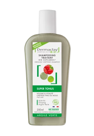 Shampoing volume bio Dermaclay