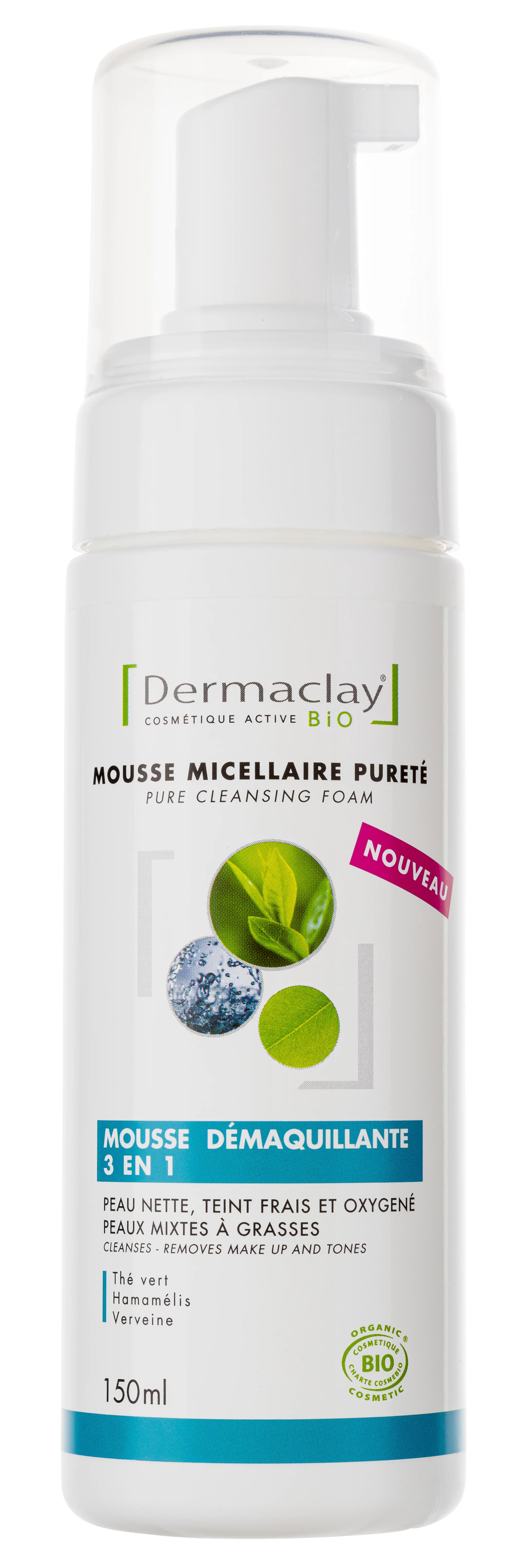 Mousse micellaire démaquillante