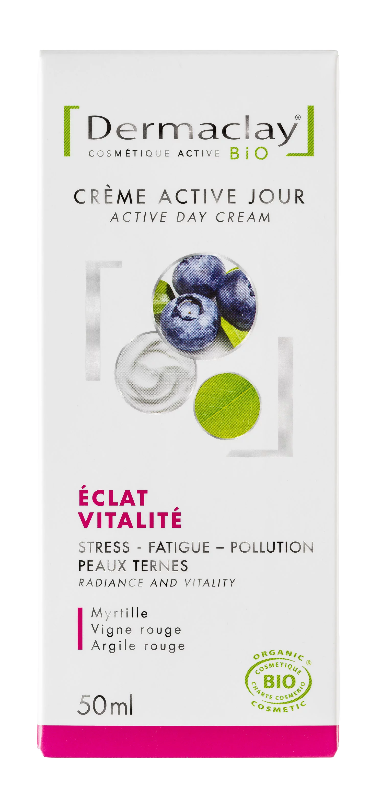 Crème éclat vitalité - Myrtille