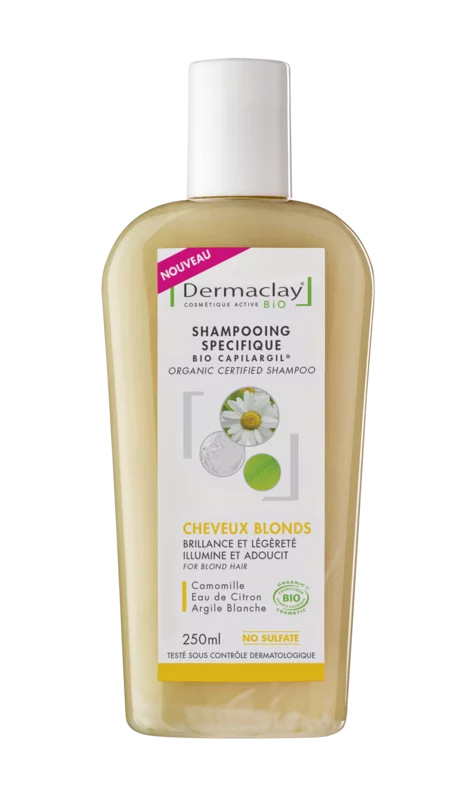 Shampoing cheveux blonds camomille